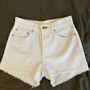 Rag & Bone White Shorts - Size 23